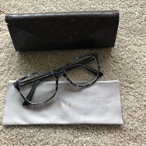 Authentic Gucci Blue & Black glasses model GG3724.